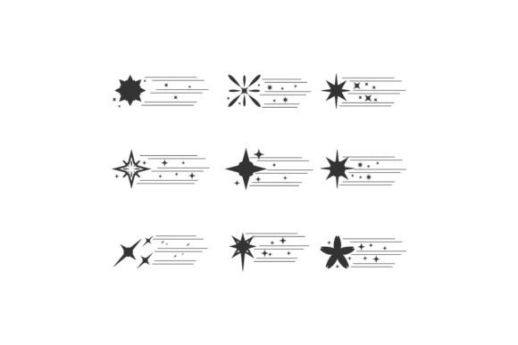 Download Sparkle Star Icon Different Shape Design - Shape design Collection